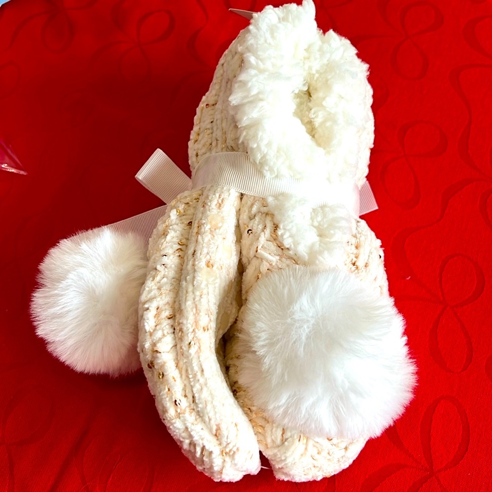 NWT Ann Taylor Slipper Socks S/M. #X